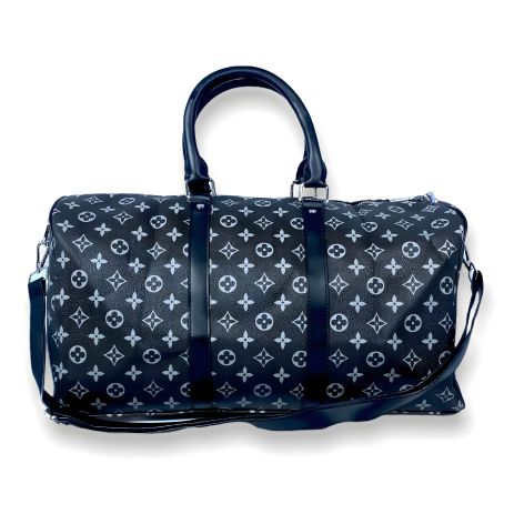 Дорожная сумка из кожезаменителя, одно отделение, 25 л черного цвета Дорожная сумка из кожезаменителя, одно отделение, 25 л черного цвета