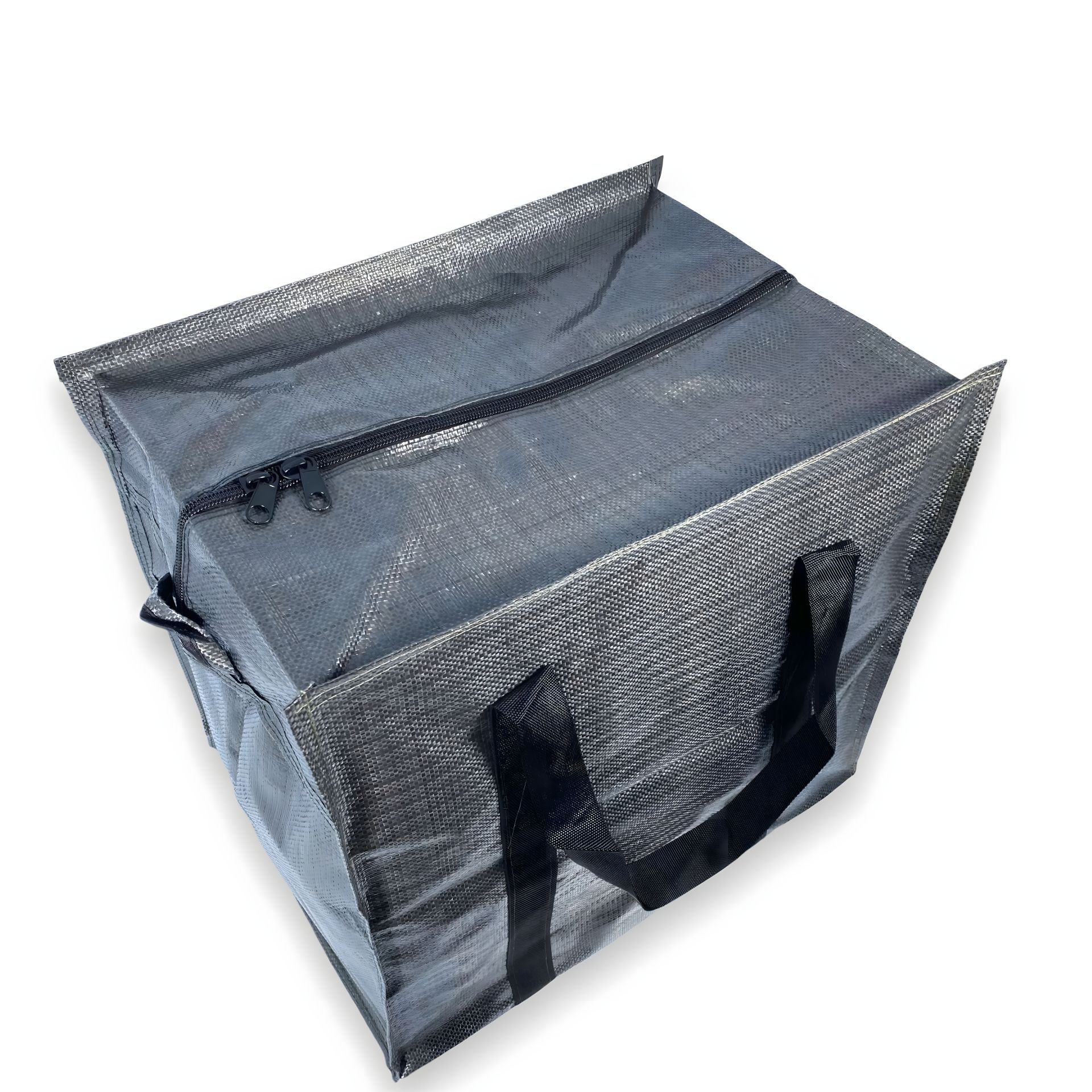 Дорожня сумка баул BagWay, одне відділення, матеріал: поліпропілен, тканинні ручки, розмір: 55*50*30 см, сіра Дорожня сумка баул BagWay, одне відділення, матеріал: поліпропілен, тканинні ручки, розмір: 55*50*30 см, сіра