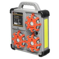 Набор профессиональных фонарей Mactronic X-Flare (30 Lm) Red/Blue/Amber Recharg 12/220V (PSD0112)