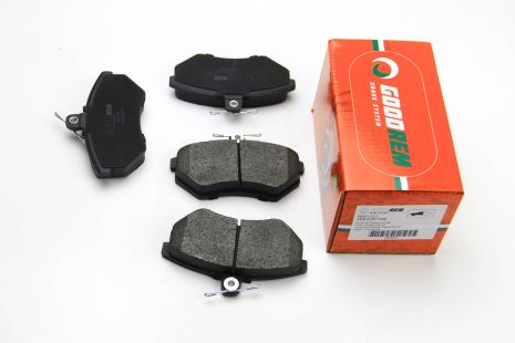 Колодки передние тормозные Caddy II 9.96/Passat B4/Audi 80, GOODREM (RM1221)