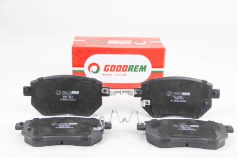 Колодки передние тормозные Q60/QX50/Q70/Navara/Qashqai/Murano/Pathfinder 05-, GOODREM (RM1361)