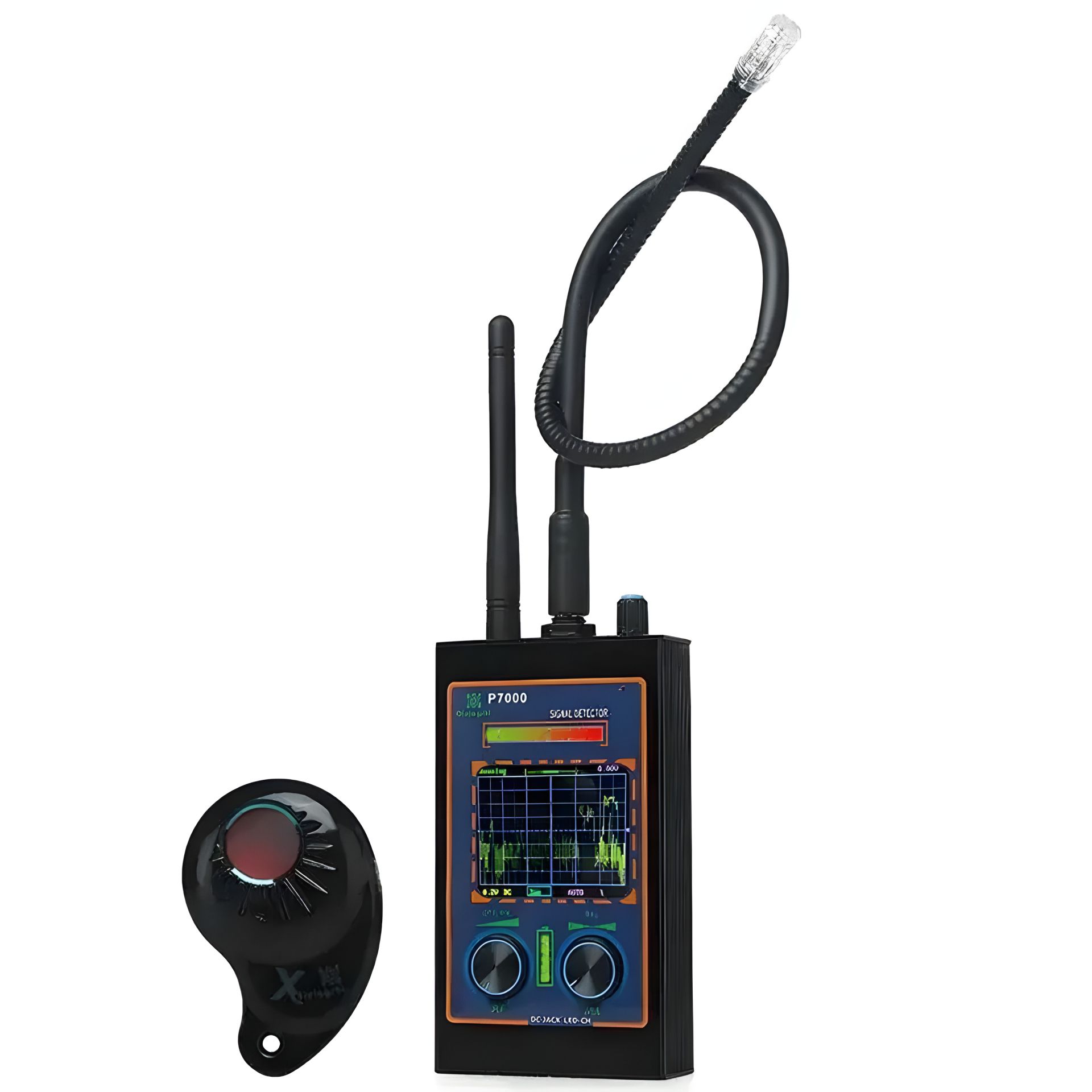 Детектор жучків, прослушки, бездротових камер, магнітів - антижучок професійний Nectronix P7000 Детектор жучків, прослушки, бездротових камер, магнітів - антижучок професійний Nectronix P7000