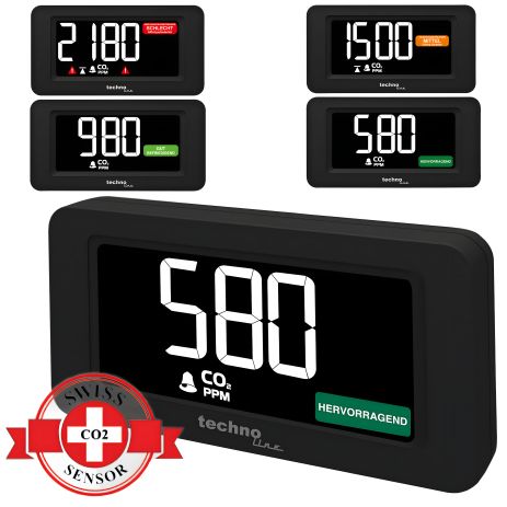 Чёрная метеостанция Technoline WL1022 (WL1022)