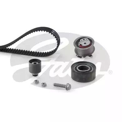 Комплект ГРМ Golf V/Octavia/Audi A3/A6 2.0TDI 03, GATES (K015607XS)