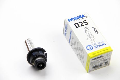 Лампа ксеноновая D2S XENON 85V 35W P32D-2 4300K, BOSMA (6791)