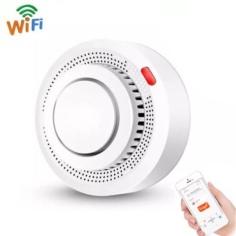 Розумний wifi датчик диму USmart SD-01w, підтримка Tuya | Android/iOS