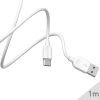 USB - Type-C кабель для смартфона Borofone BX14, 2.4A, Белый, 1m