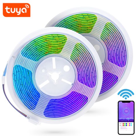 Розумна WiFi світлодіодна стрічка USmart LED Strip 01w, RGB, 10 м, з керуванням зі смартфону, Android/iOS