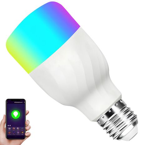 Умная светодиодная WiFi LED лампочка USmart Bulb-01w, смарт-лампа с поддержкой Tuya, Android/iOS