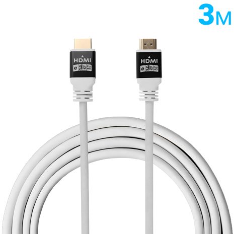 HDMI High Speed ​​with Ethernet кабель передачі відео/аудіо сигналу Rightcable JWD-09, з підтримкою 4K, 3м