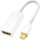 Адаптер, переходник с Mini DisplayPort Male на HDMI Female интерфейс Addap MDP2HDMI-01, для передачи видеосигнала, Ultra HD 4K