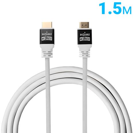 HDMI High Speed with Ethernet кабель передачі відео/аудіо сигналу Rightcable JWD-09, з підтримкою 4K, 1,5м