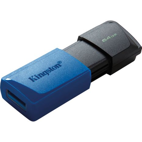 USB 3.2 флешка Kingston DataTraveler Exodia M, накопитель на 64 Гб, 5 Гбит/с, Синяя