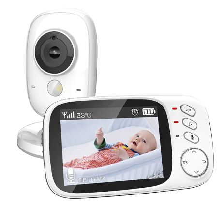 Відеоняня зі зворотним зв'язком бездротова Baby Monitor VB603, HD720P, 3,2"