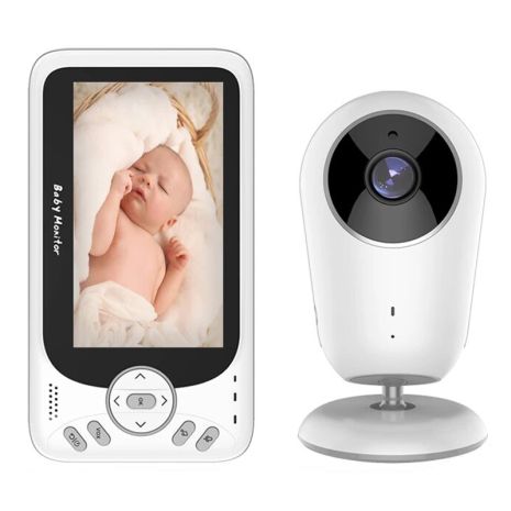 Беспроводная видеоняня с двусторонней аудиосвязью Baby Monitor VB608, с датчиком температуры