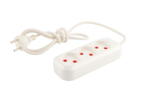 Подовжувач з трьох розеток 1.5 м 2х1.0 мм² 10 А 250 V MASTERTOOL 94-0049 Подовжувач з трьох розеток 1.5 м 2х1.0 мм² 10 А 250 V MASTERTOOL 94-0049