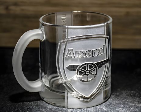 FC Arsenal чашка для чаю та кави з гравіюванням ФК Арсенал FC Arsenal чашка для чаю та кави з гравіюванням ФК Арсенал