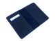 Синя шкіряна обкладинка для паспорта GS