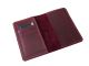 Шкіряна бордова обкладинка для паспорта GS Шкіряна бордова обкладинка для паспорта GS