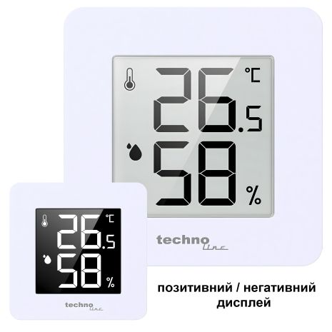 WS9475 White Термогигрометр Technoline (WS9475)