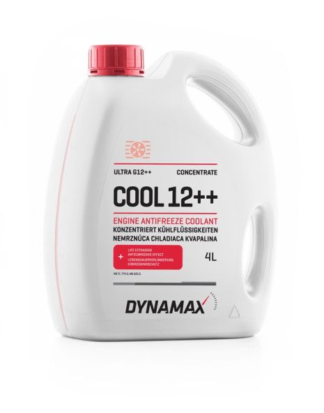 Антифриз G12++ DYNAMAX COOL ULTRA концентрат (4L), DYNAMAX (500160)