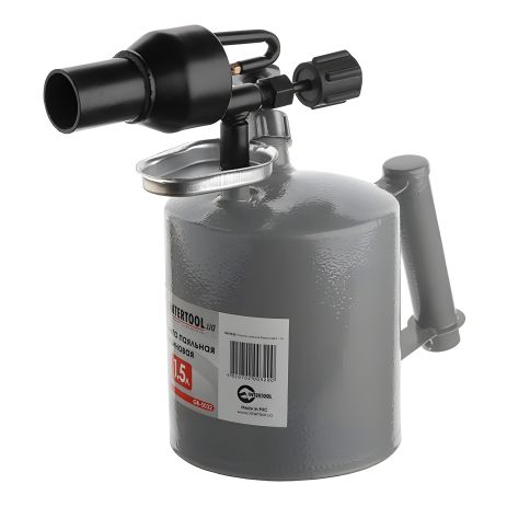 Бензиновая паяльная лампа 1.5 л INTERTOOL GB-0032 Бензиновая паяльная лампа 1.5 л INTERTOOL GB-0032