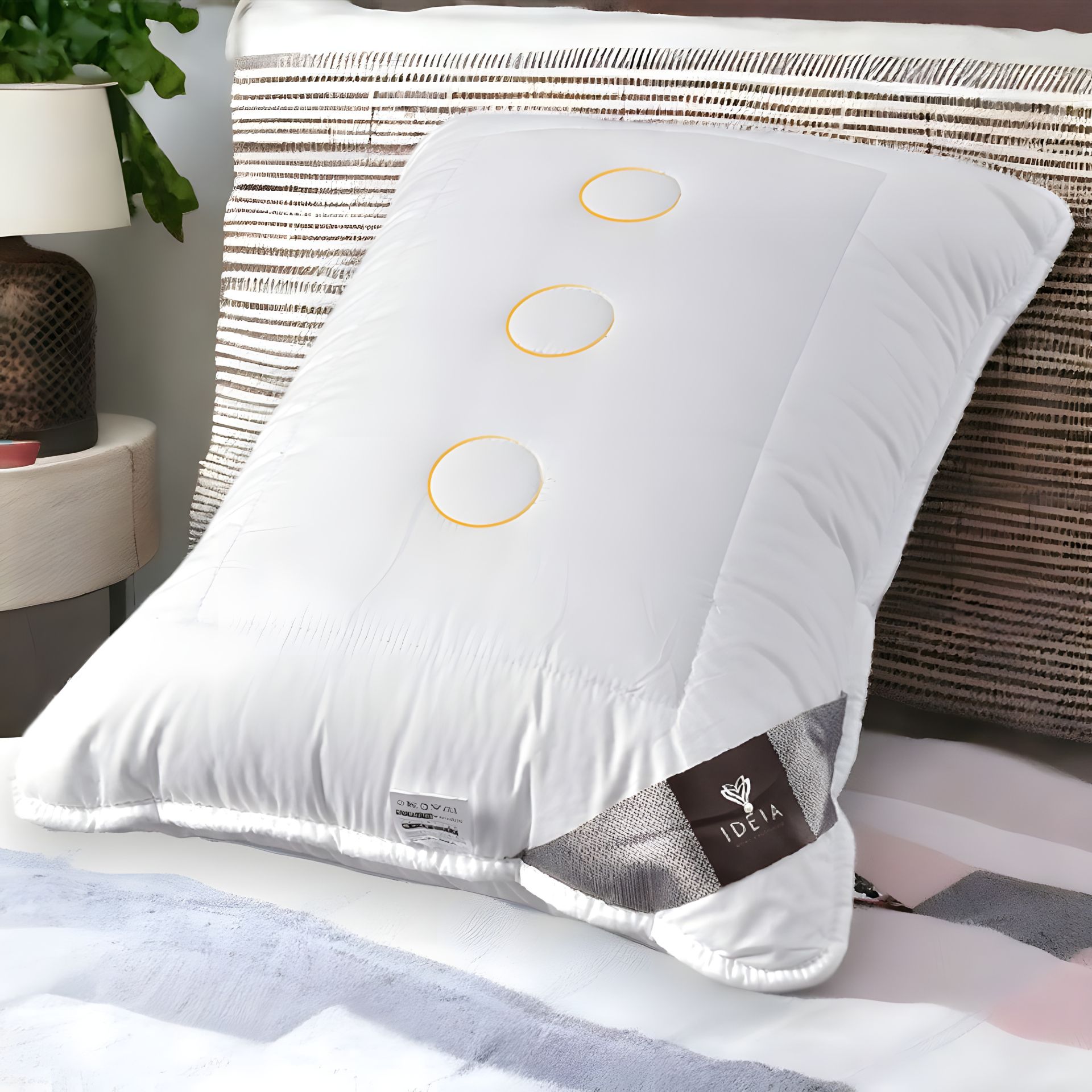 Air Dream Exclusive IDEIA подушка 50х70 см два чохли з блискавкою біла (8-11586*001) Air Dream Exclusive IDEIA подушка 50х70 см два чохли з блискавкою біла (8-11586*001)