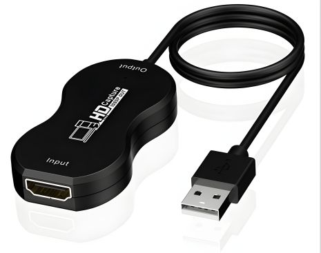 Захоплення карта HDMI на USB 3.0 | Full HD 1080P/60fps | З входом для мікрофона та виходом для навушників HW-1405