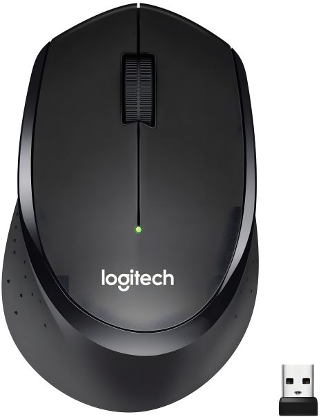 Бездротова миша Logitech M330 Silent Plus, чорна