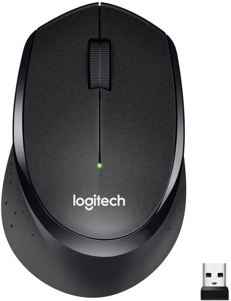 Миша Logitech M330 Silent Plus Wireless Black