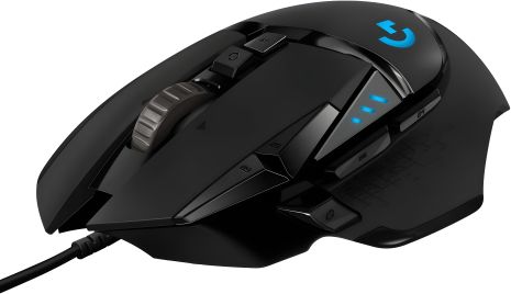 Logitech миша G502 Gaming Mouse HERO High Performance Black (910-005470)