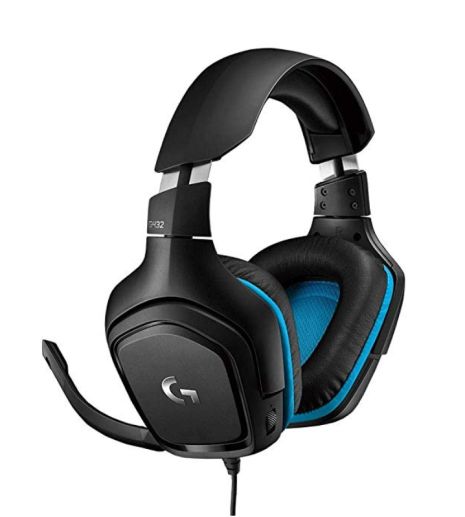 Навушники Logitech Wired Gaming Headset G432 Black