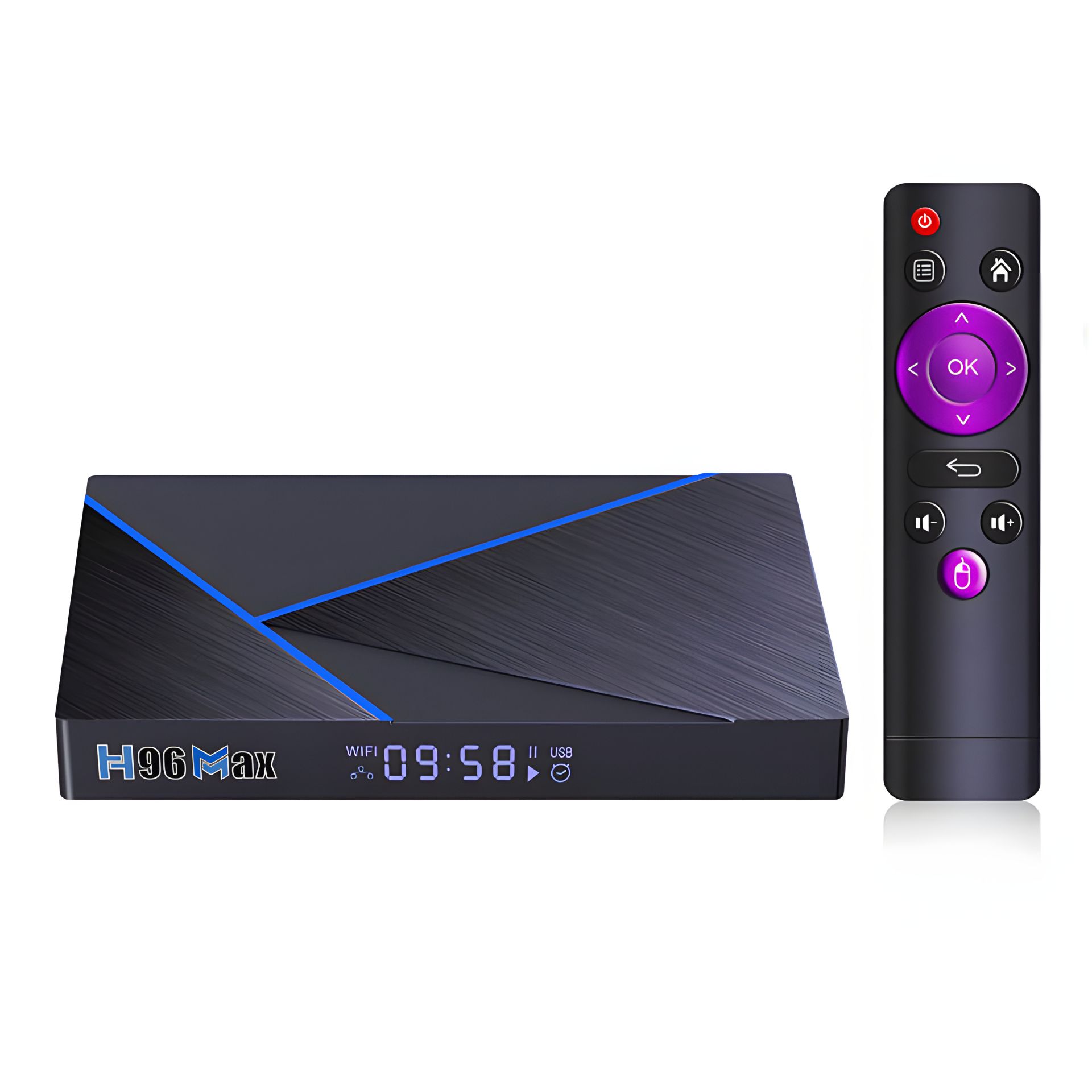 Smart TV Prefix H96 MAX V56 RK3566 4GB + 32GB Android 12 TV Box Wi Fi 5 ГГц Smart TV Prefix H96 MAX V56 RK3566 4GB + 32GB Android 12 TV Box Wi Fi 5 ГГц