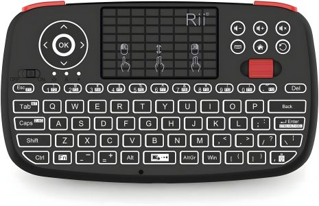 Riitek RII I4 mini клавіатура Bluetooth/USB з тачпадом та підсвічуванням (RU)
