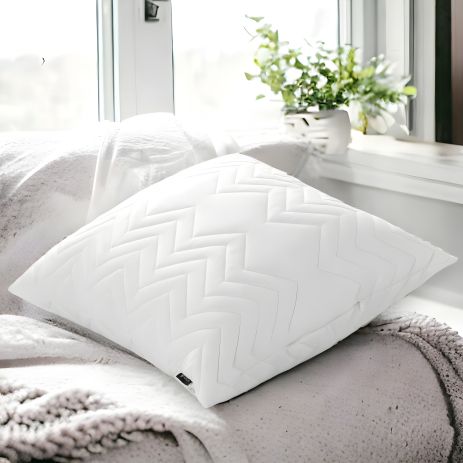 Подушка з блискавкою NORDIC COMFORT+ IDEIA 70х70 см, біла (8-34695*001) Подушка з блискавкою NORDIC COMFORT+ IDEIA 70х70 см, біла (8-34695*001)