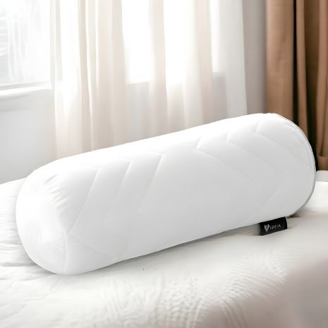 Подушка-валик NORDIC COMFORT IDEIA 15х40 см, з повітропроникною вставкою, біла Подушка-валик NORDIC COMFORT IDEIA 15х40 см, з повітропроникною вставкою, біла