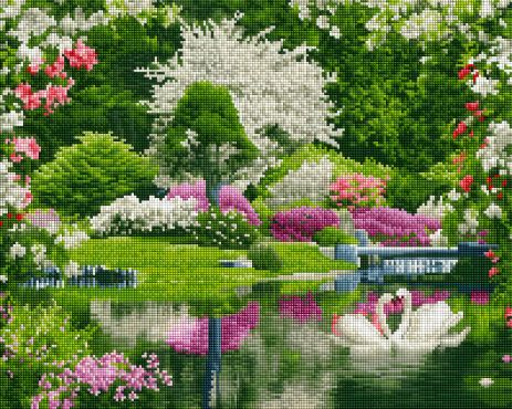 ColorArt Алмазна мозаїка 40х50 см Чарівна весна SP020