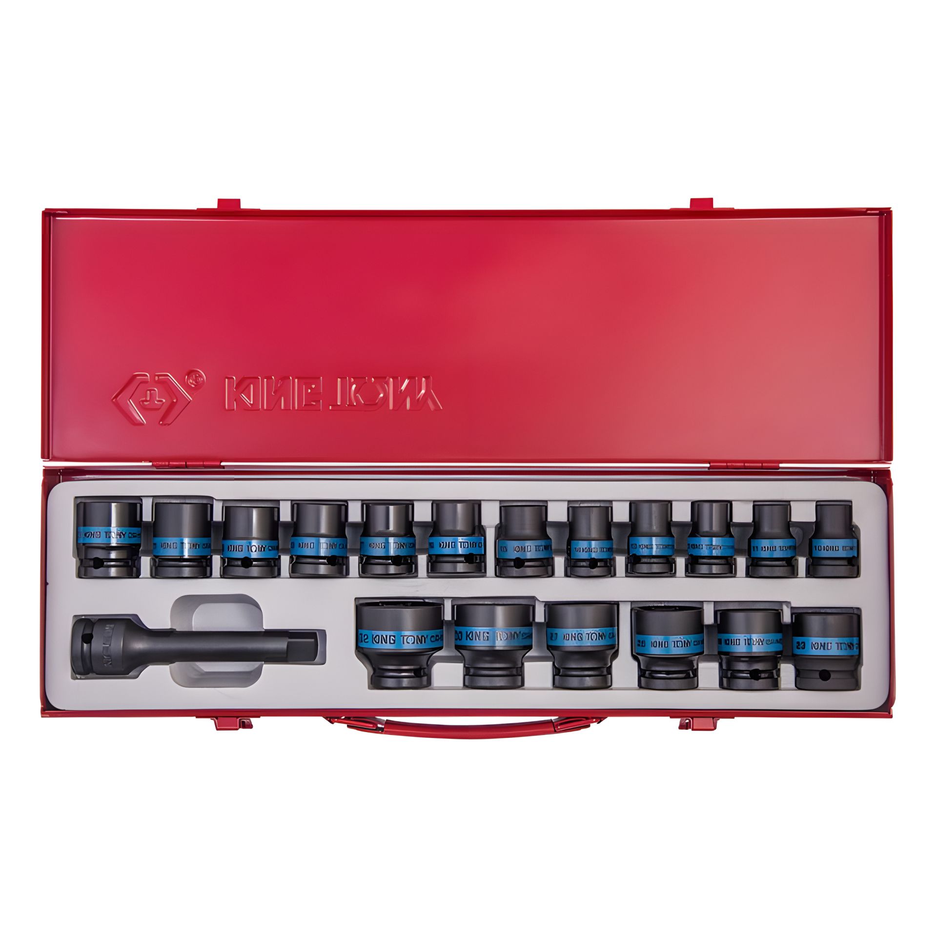 Набор ударных головок 1/2" (10-32 мм) 19 предметов Набор ударных головок 1/2" (10-32 мм) 19 предметов