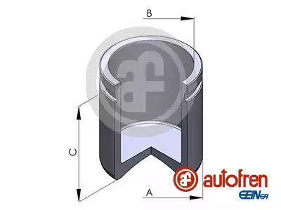 Поршень переднього супорта Jumpy/Jumper/Ducato/Scudo/Tarfic/Vivaro 45x53,2, AUTOFREN (D025129