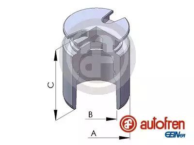 Поршень заднього супорта Citroen C4 04-11 / Fiat Bravo, Stilo / Ford Mondeo 00-07 / Peugeot 207 06-,