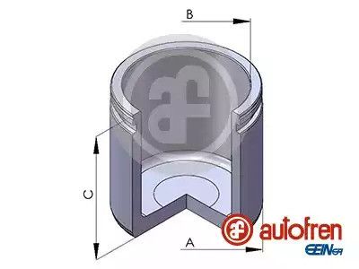 Поршень тормозного суппорта Iveco Daily, 06-, AUTOFREN SEINSA (D025309)