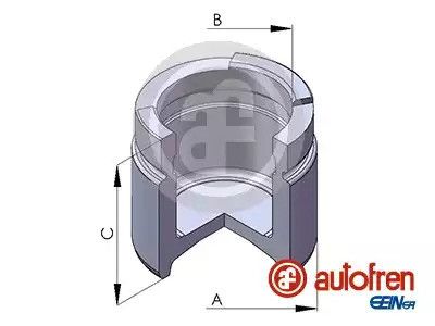 Поршень переднього супорта Lanos/Astra F/Kadett E/Vectra A/B 52x48,1, AUTOFREN SEINSA (D02571)