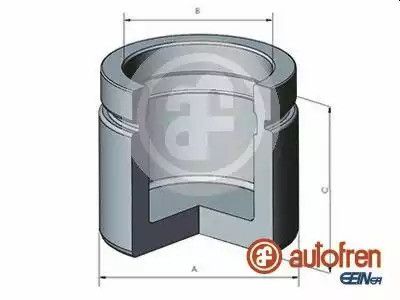 Поршень переднього супорта BMW 1/2/3/4 12-57x56,05, AUTOFREN SEINSA (D025612)