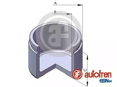 Поршень переднего суппорта Mazda 323 C Iv, 323 F Iv, 323 FV, 323 F Vi, 323 S Iv Toyota Camry, Carina