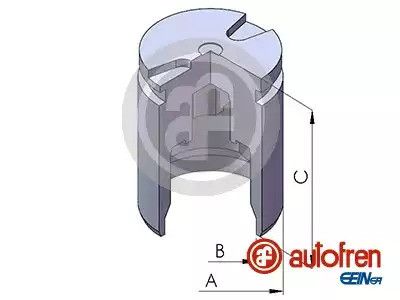 Поршень гальмівного супорта Colt/Galant/Lancer/Corolla 84-03 30,13*45mm, AUTOFREN SEINSA (D025340)