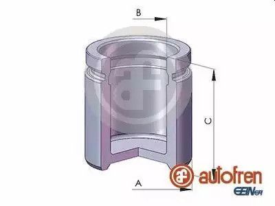 Поршень тормозного суппорта (Ø51mm) Toyota Yaris, Yaris Verso 1.0-1.8 04.99-06.07, AUTOFREN SEINSA (