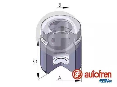 Поршень переднього супорта BMW 3 E36/Evsion/Ulisse 36x, AUTOFREN SEINSA (D025518)