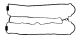 Прокладка клапанної кришки Astra F/G/Vectra B 1.8/2.0 i 16V, BGA (RC0373)