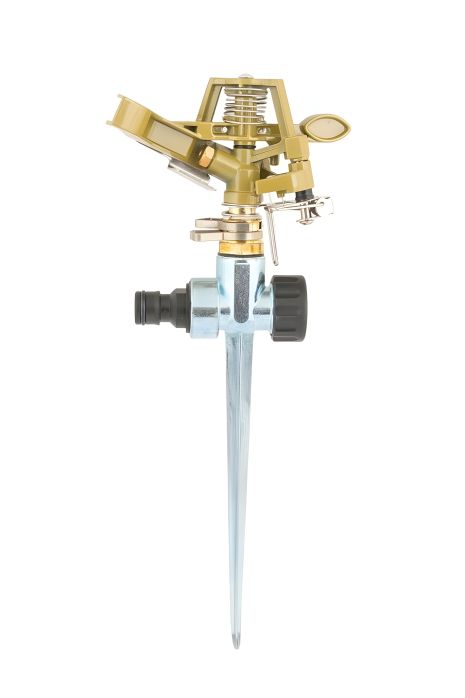 Металлический импульсный ороситель ½" на ножке MASTERTOOL 92-9330