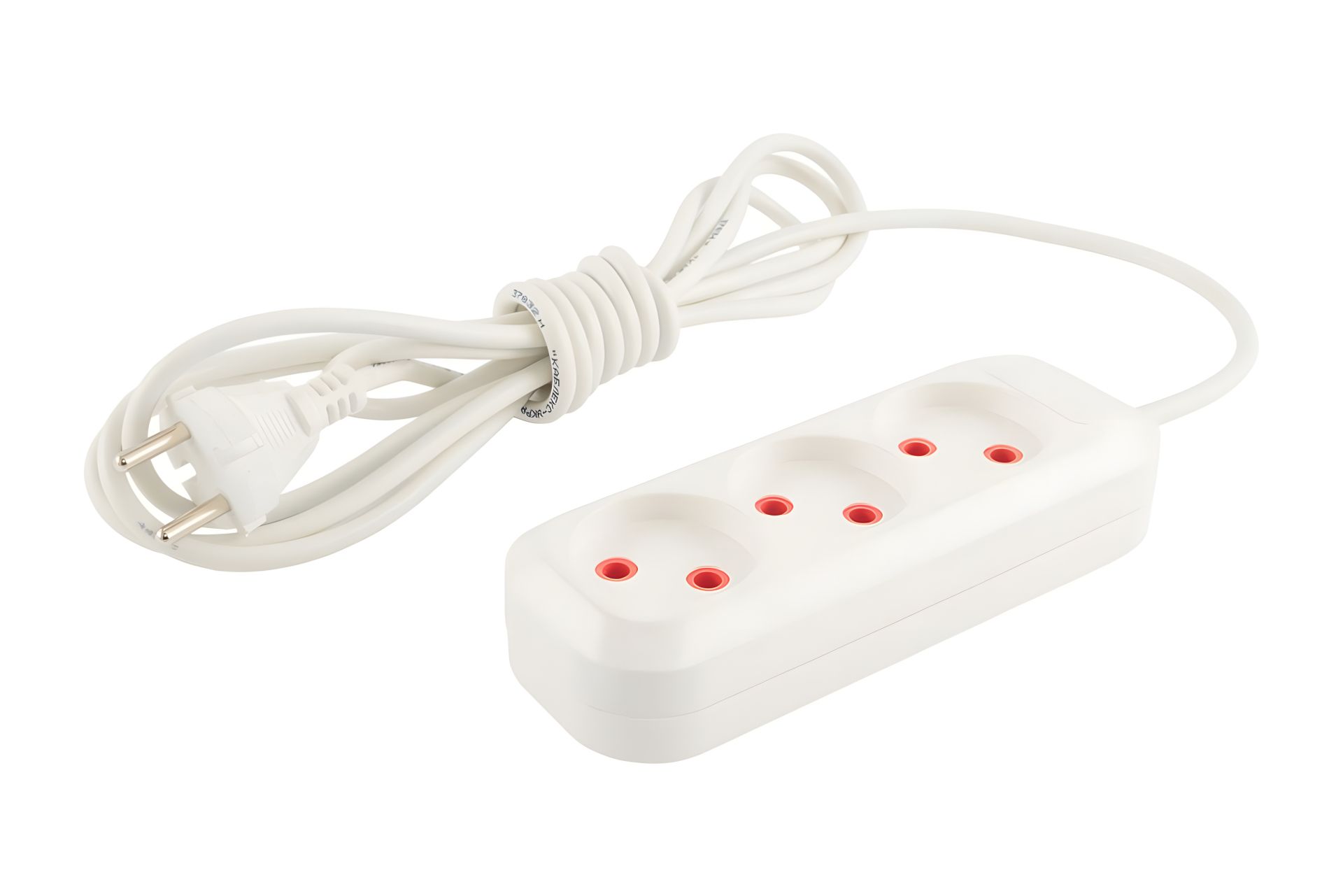 Удлинитель MASTERTOOL 3 розетки, 3 метра, 2х1.0 мм², 10 А, 250V (модель 94-0055) Удлинитель MASTERTOOL 3 розетки, 3 метра, 2х1.0 мм², 10 А, 250V (модель 94-0055)